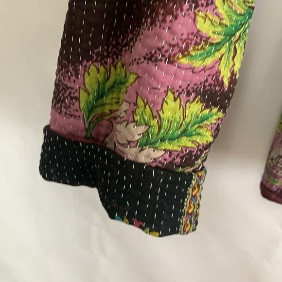 JOSHI TROPICAL PRINT BLAZER SIZE L - Picture 7 of 10